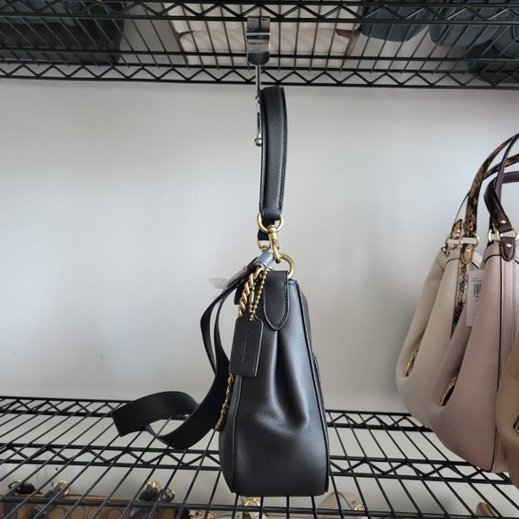 $269 *NEW*  COACH Signature Chain Hobo - Picture 4 of 16